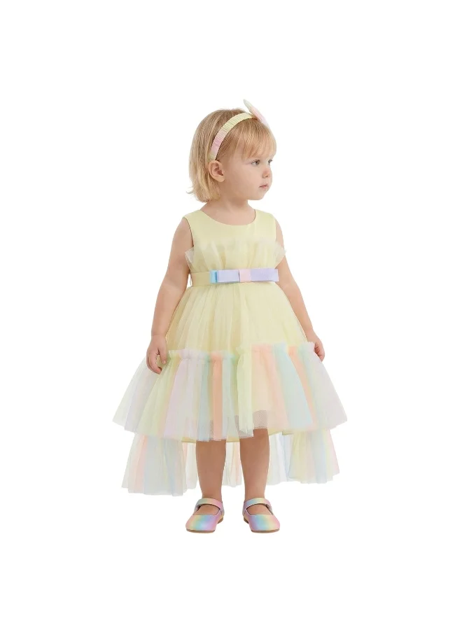 دىدانيالا فستان تول بألوان قوس قزح